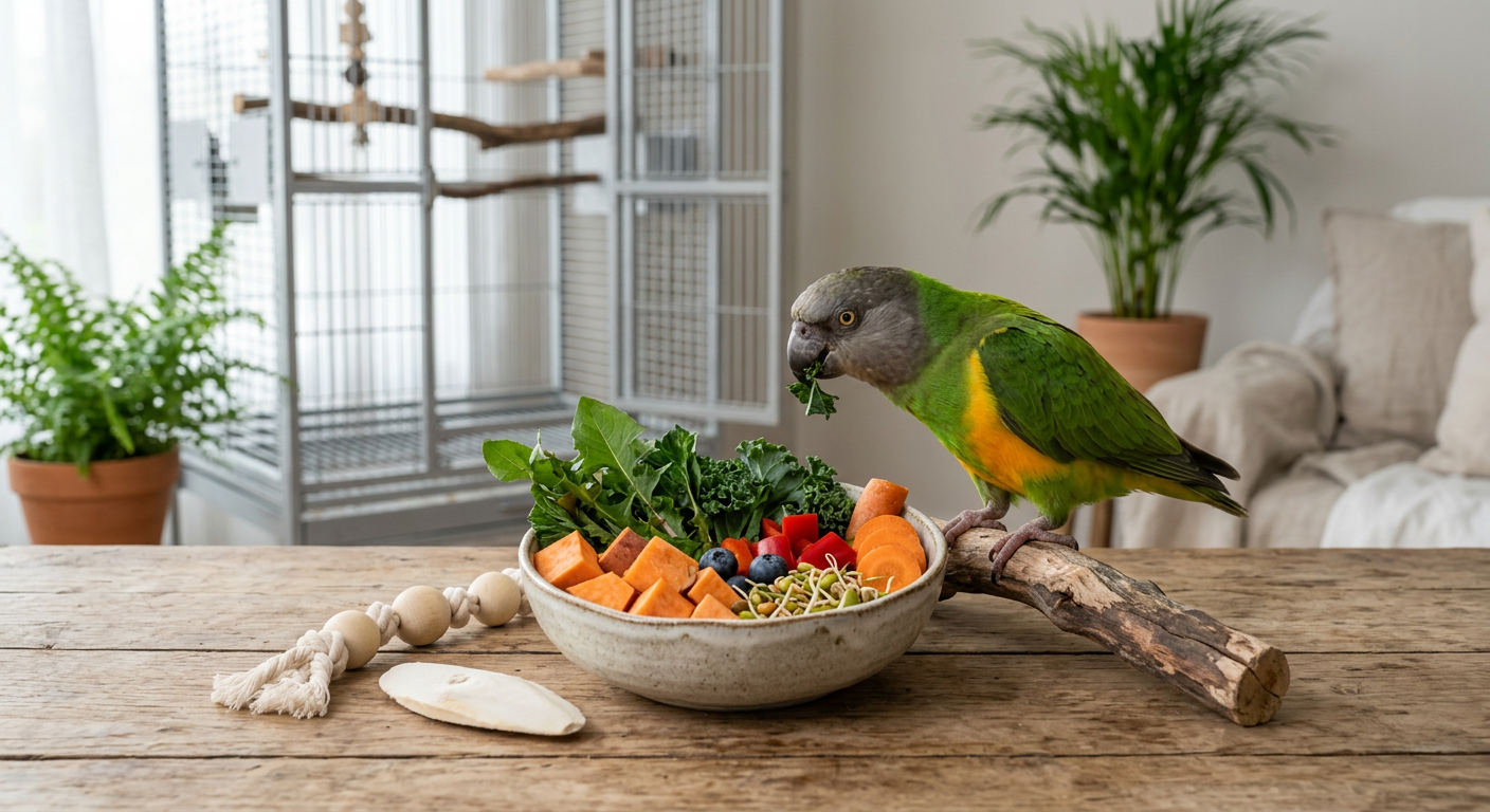 comment evite les carence en vitamine pour votre perroquet