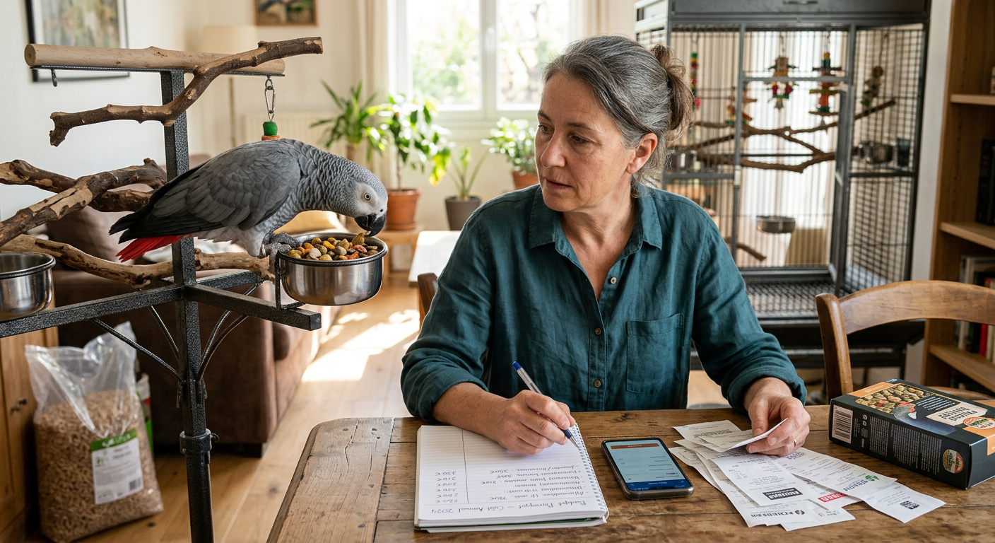 prix perroquet — Budget réel : Quel est le coût d'un perroquet ? Au-delà de l'achat, l'entretien annuel